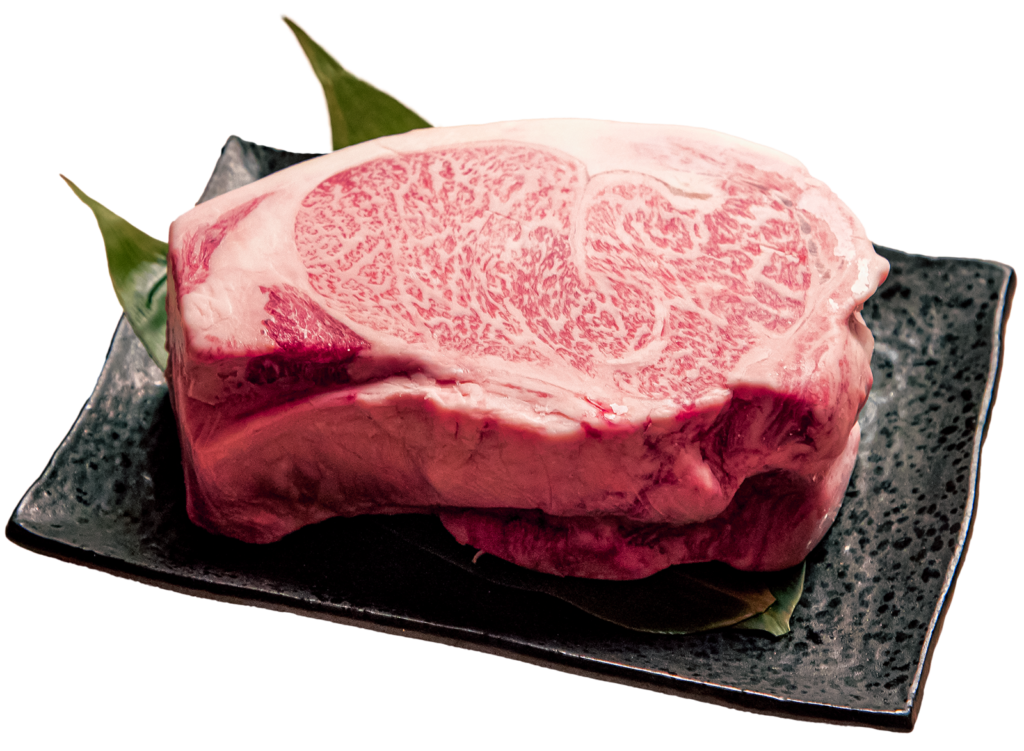 サシが入った大きな肉の塊